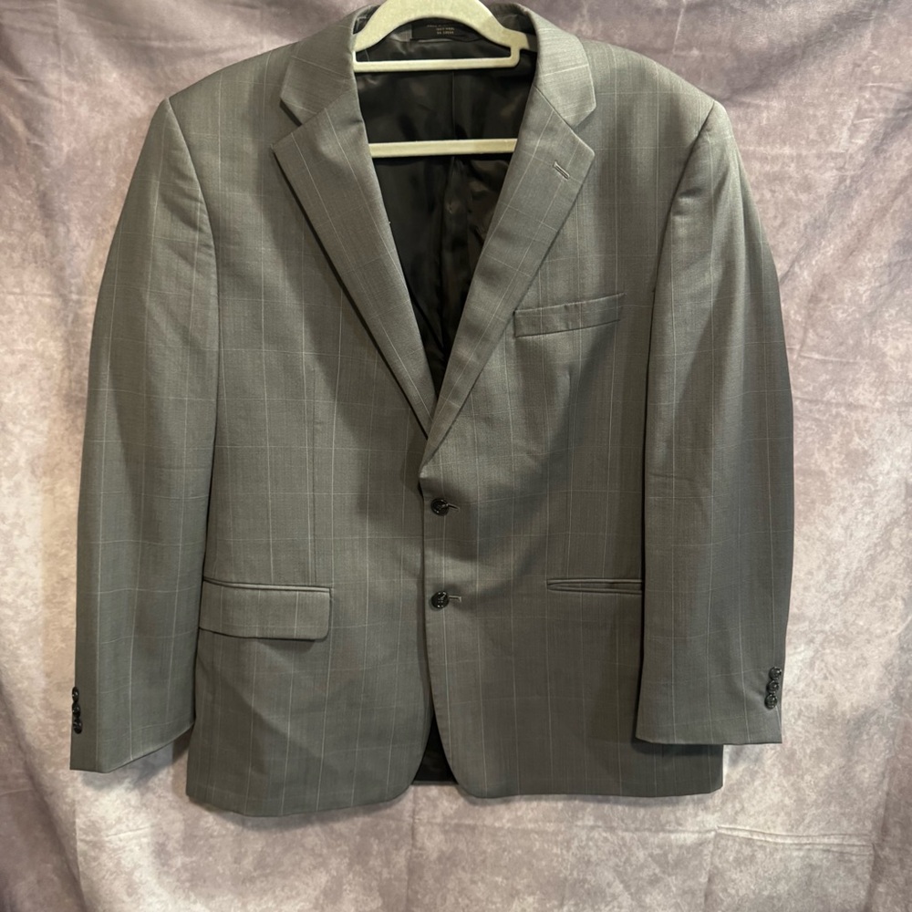 Antonio Parillo Men’s Gray 44R Wool Sports Coat Blazer RN 39566